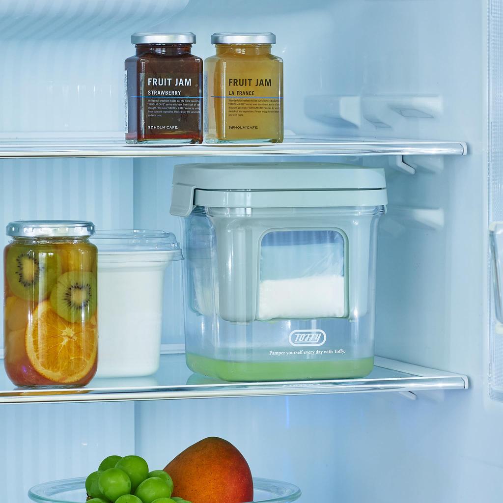 Thick Drained Yogurt Maker Greek Yogurt Thick No Filter Required No Power Supply Required Up To Handmade or Draining [Toffy] Cheese-like K-YM2 1.0kg