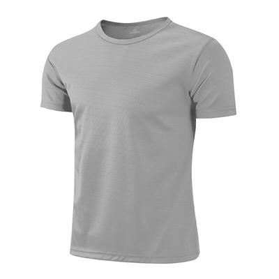 Sports Fitness T-shirt Men's Summer Mesh Cool Running Lightweight Quick Drying Short Sleeves L-3XL