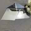 3/6pcs 3D Mirror Stickers Acrylic Triangles Self-adhesive Diamonds DIY Wall Mirror Stickers for Living Room Home Decor