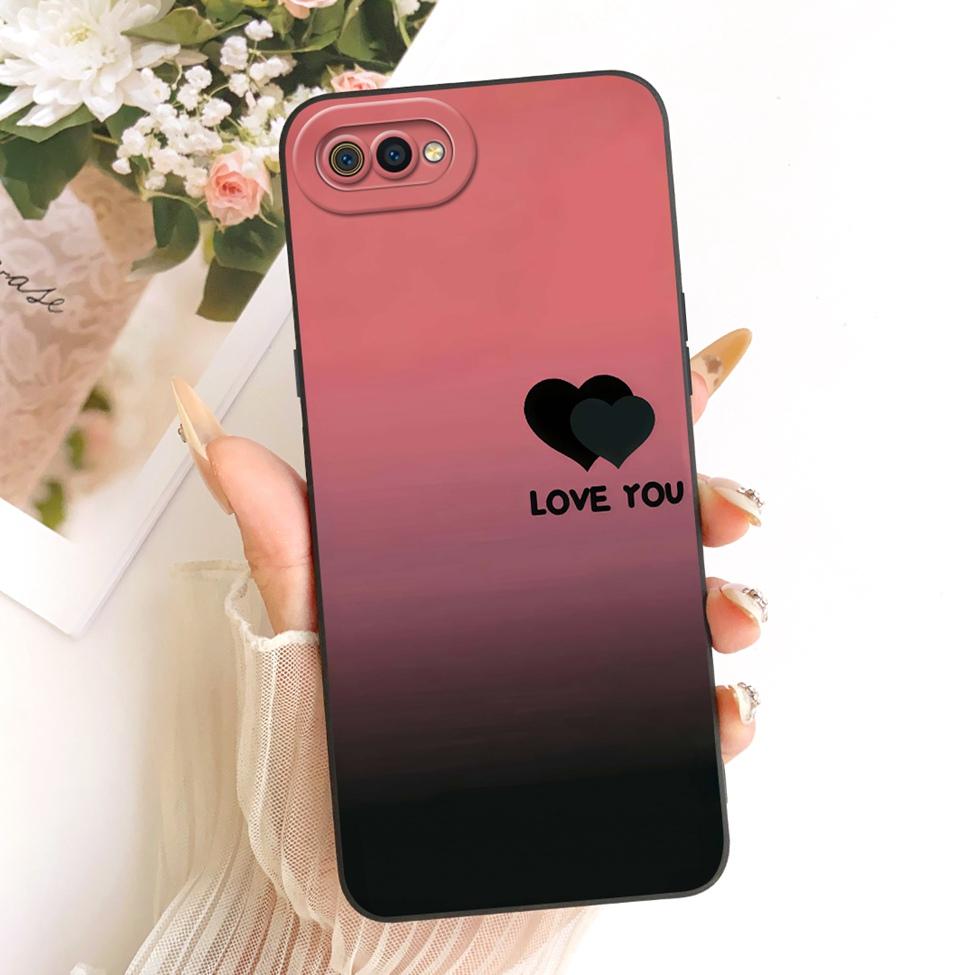 For Realme C2 Case Cover Silicone Luxury Fashion Cool Kawaii Cute Painted Phone Casing RMX1941 RMX1945 RMX1943