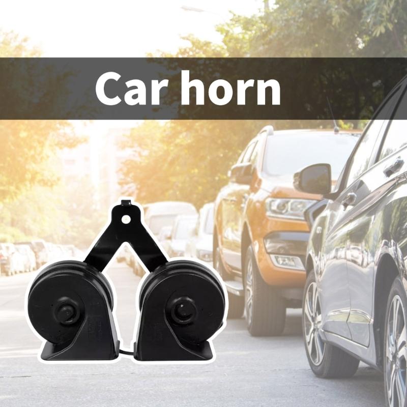 Car Low and High Pitches Double Electric Horn Assembly Spare Parts with Mounting Brackets Suitable for F150 FL3Z-13832-C