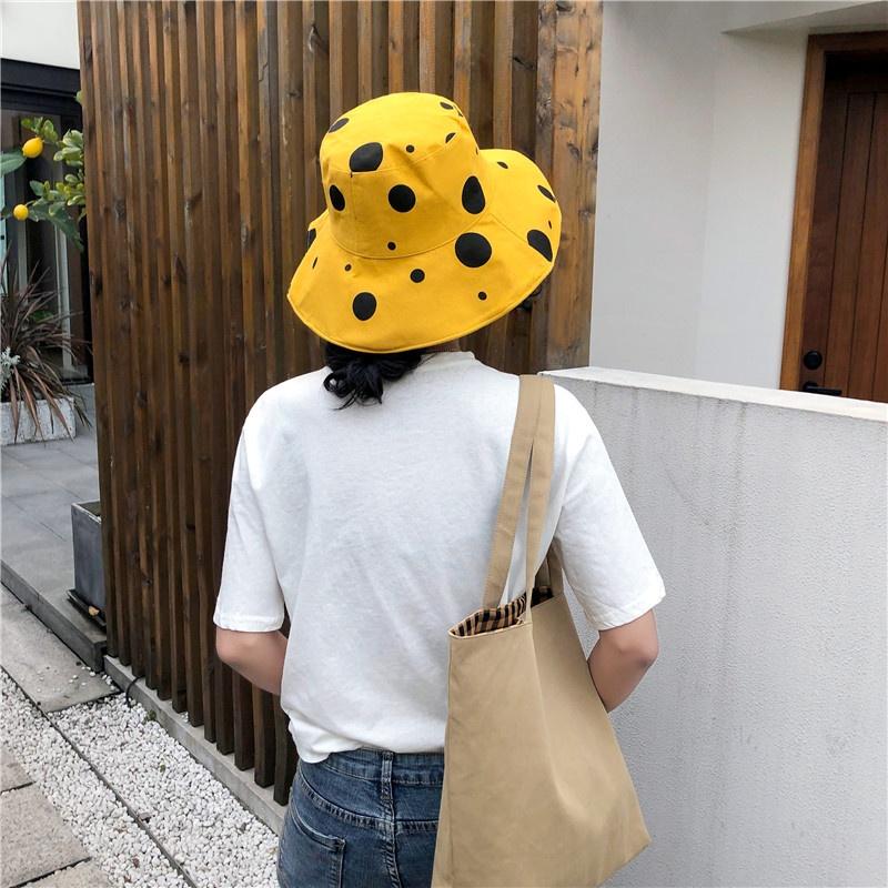 Summer Foldable Bucket Hat Women Outdoor Sunscreen Fisherman hat