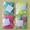 100PCS 3CM Night Light Sticker, Luminous Wall Sticker, Fluorescent Sticker, Blue Yellow Pink Three Night Light Star Sticker