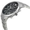 EMPORIO ARMANI Montre bracelet AR2434 - Homme - Quartz - Analogique - Acier - Argenté