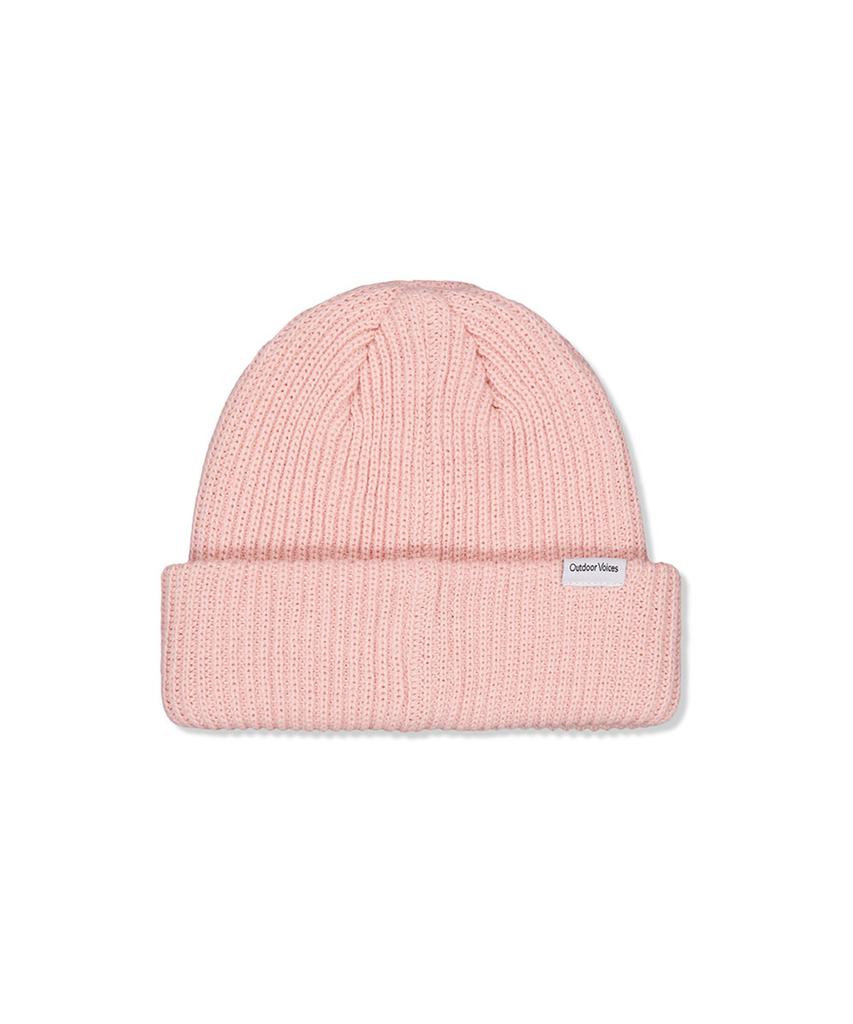 Ausdoeoboiseu Ov Logo Cuff Beanie (Pink)