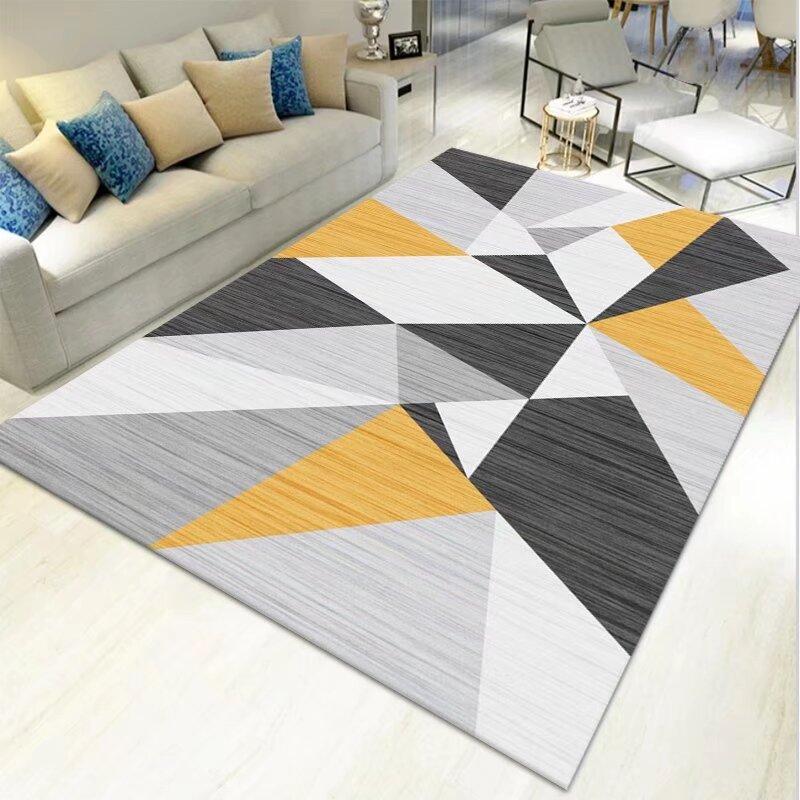 Protiskluzová rohožka před vchodem Omyvatelná Severský styl Obývací pokoj Geometrický KOBEREC DO OBÝVACÍHO POKOJE Ložnice Dekorace Kobereček do salonu Skládací