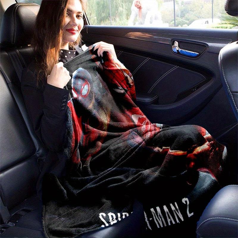 1pc Spider-Man Printing Blanket - Soft, All-Season Throw for Living Room, Bedroom,Personalized Gift with Adorable Cartoon Design