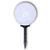 VidaXL 2x Lampe d'Allée d'Extérieur 30 cm avec Piquet Lampe Solaire Éclairage 40865