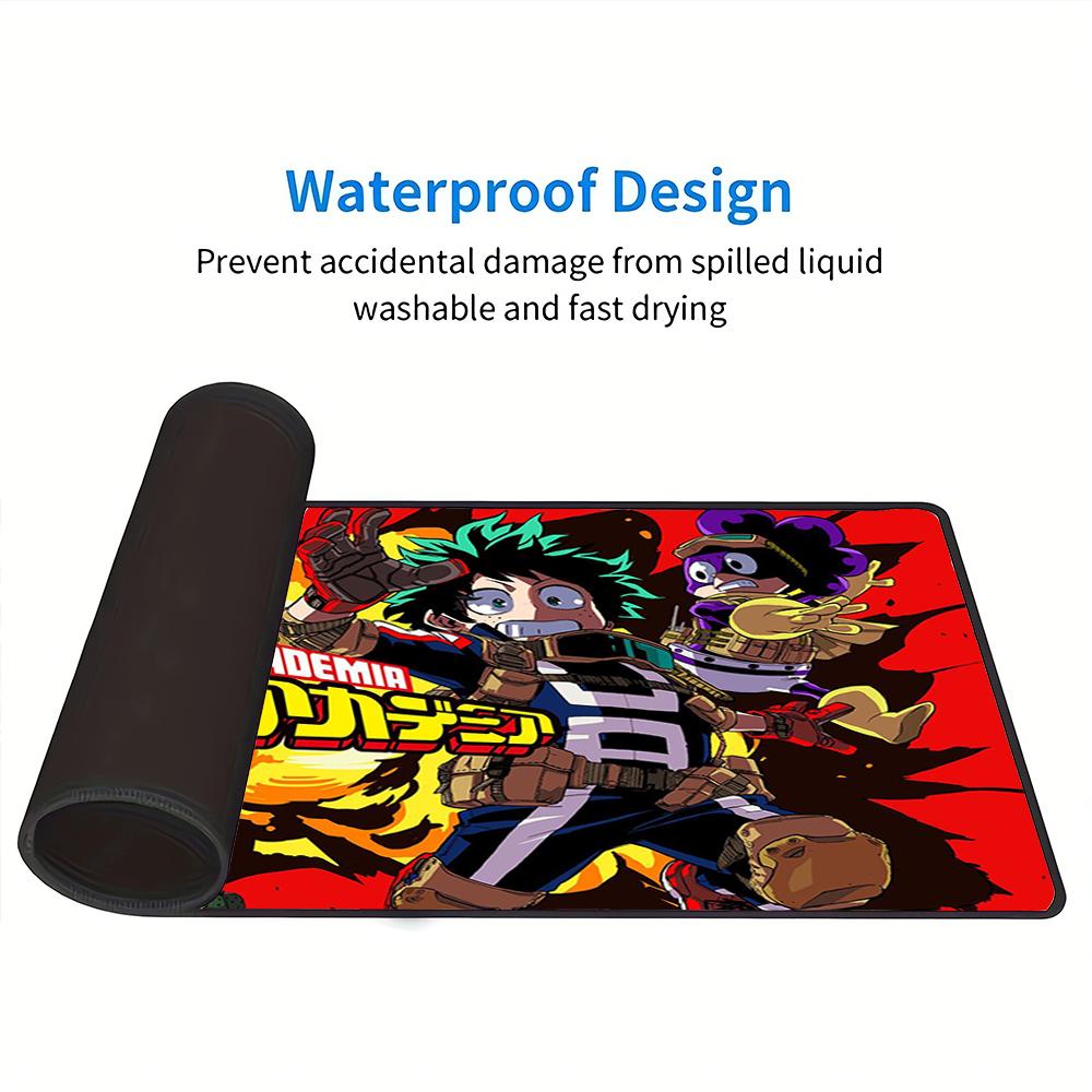 Heroic Adventures Unleashed Large Gaming Mouse Pad Nonslip Rubber Base Waterproof Desk Mat For Office Pc Laptop
