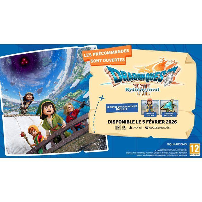 Dragon Quest VII Reimagined - Jeu PS5
