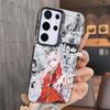 Darling Zero Two 02 Anime Soft Phone Case for Samsung A17 A16 A15 A14 A13 A57 A56 A55 A54 A53 A37 A36 A35 A34 A33 A26 A25 A24 A2