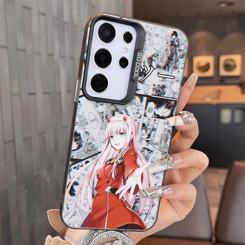 Darling Zero Two 02 Anime Soft Phone Case for Samsung A17 A16 A15 A14 A13 A57 A56 A55 A54 A53 A37 A36 A35 A34 A33 A26 A25 A24 A2