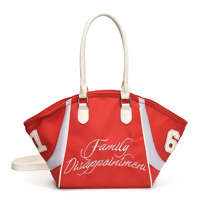 Commuter Large-capacity Bag Women's New Casual Versatile Nylon Cloth Shoulder Messenger Bag Portable Tote Bag