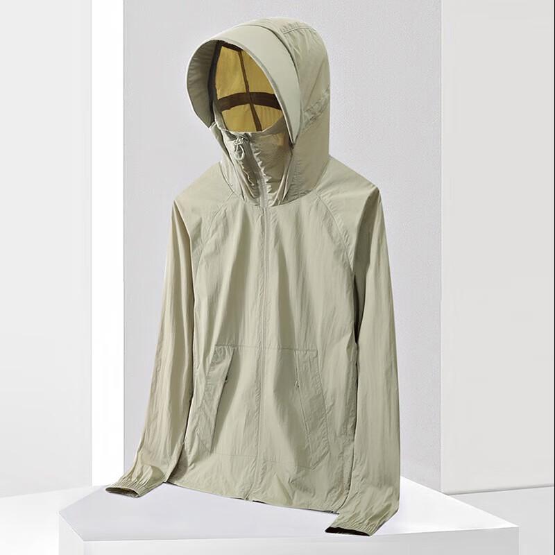 

Men s Ice Silk UV Protection Outdoor Jacket L