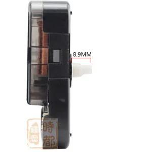 

Бесшумный кварцевый часовой механизм Sun 12888 для DIY настенных часов, кварцевый механизм Young Town, секундная стрелка с плавным ходом, центральный механизм, детали для DIY набора Axis (3.12mm 4.98mm)