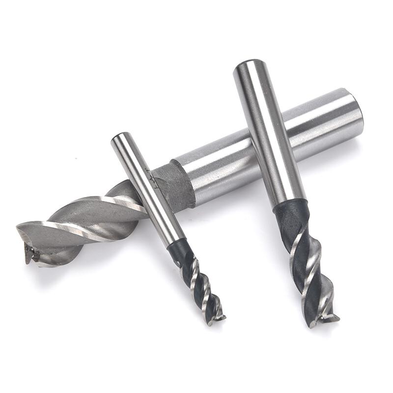 ShangGong HSS 3-Flute Coarse Tooth Straight Shank End Mill Set