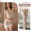 Sexy Underwear Mesh Clothes, Sexy Hollow Short Skirts, Temptation Uniforms, Passion Suits, Women's Miniskirts, Free of Charge