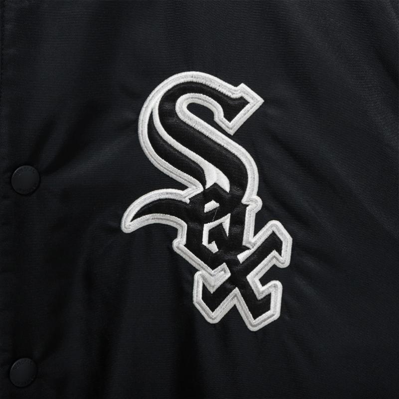 New Era Mlb Chicago White Sox Authentic Stadium Jacket Black
