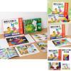 Educational Wooden Magnetic Puzzle Set With Colorful Pieces And Activity Cards For Early Education