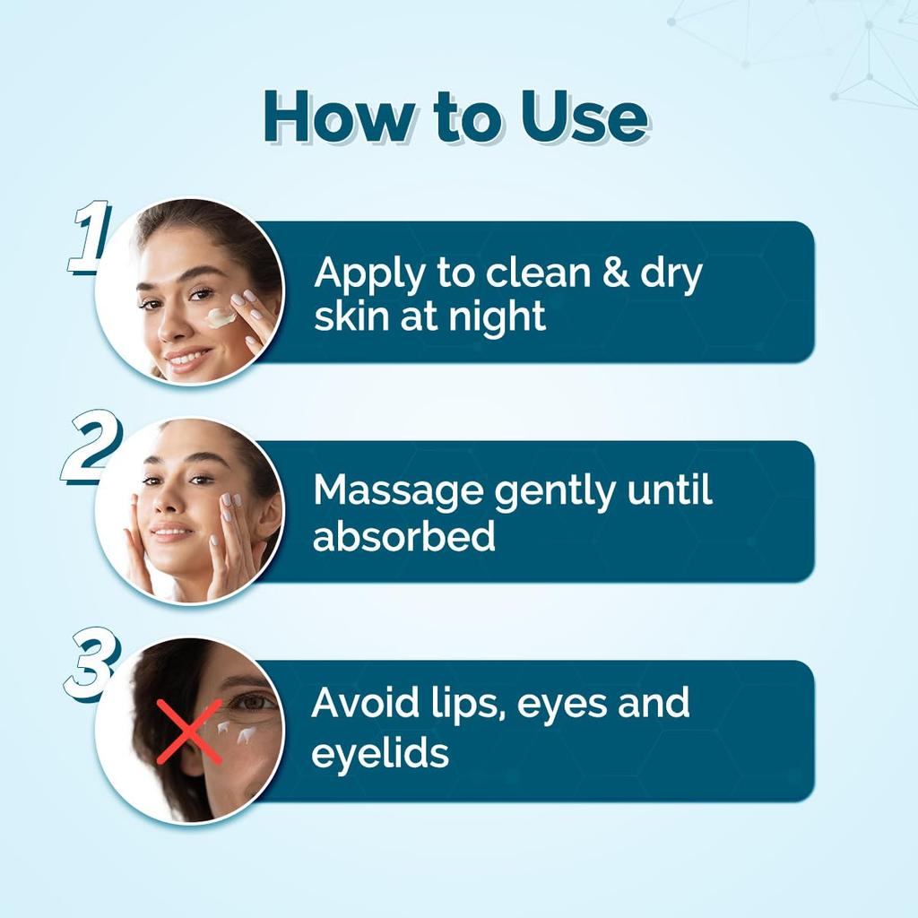 The Derma Co X Dr V Skin Renew Peptide Retinol Serum Cream 30 Ml Youthful Glow Skin Renewal Dark Spot Care Night Use