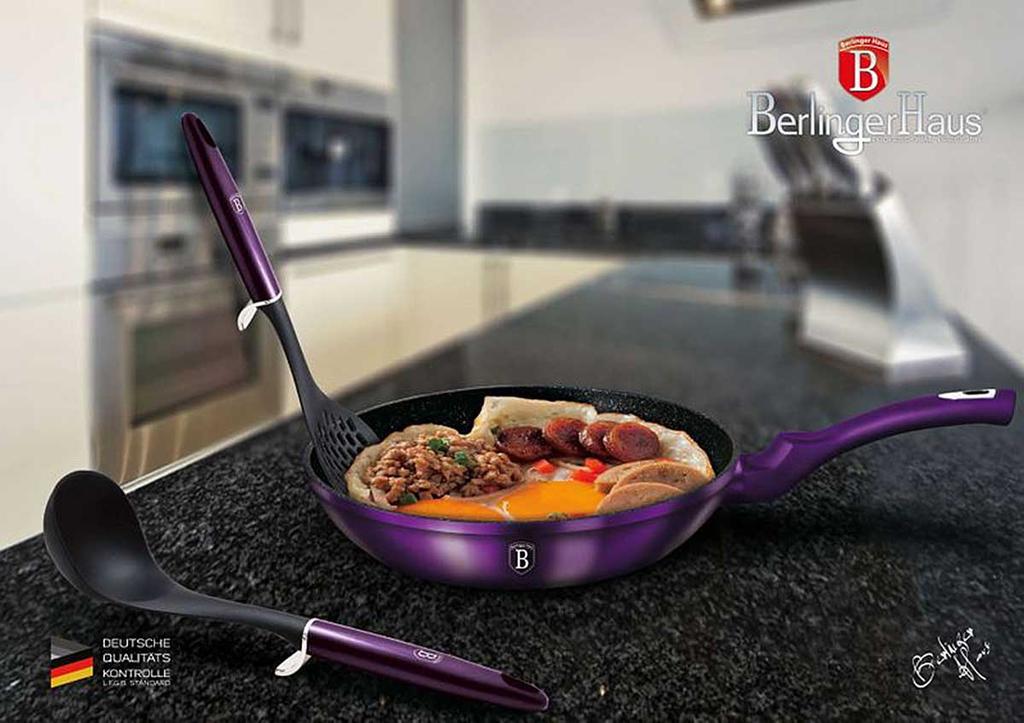 10-piece Pot Set BERLINGER HAUS BH-7141 PURPLE