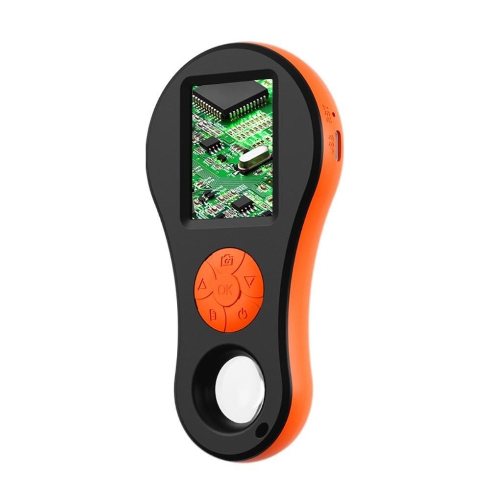 With 2 Inch Screen Magnifying Glass 500x Zoom Handheld Magnifying Glass  Birthday Gift