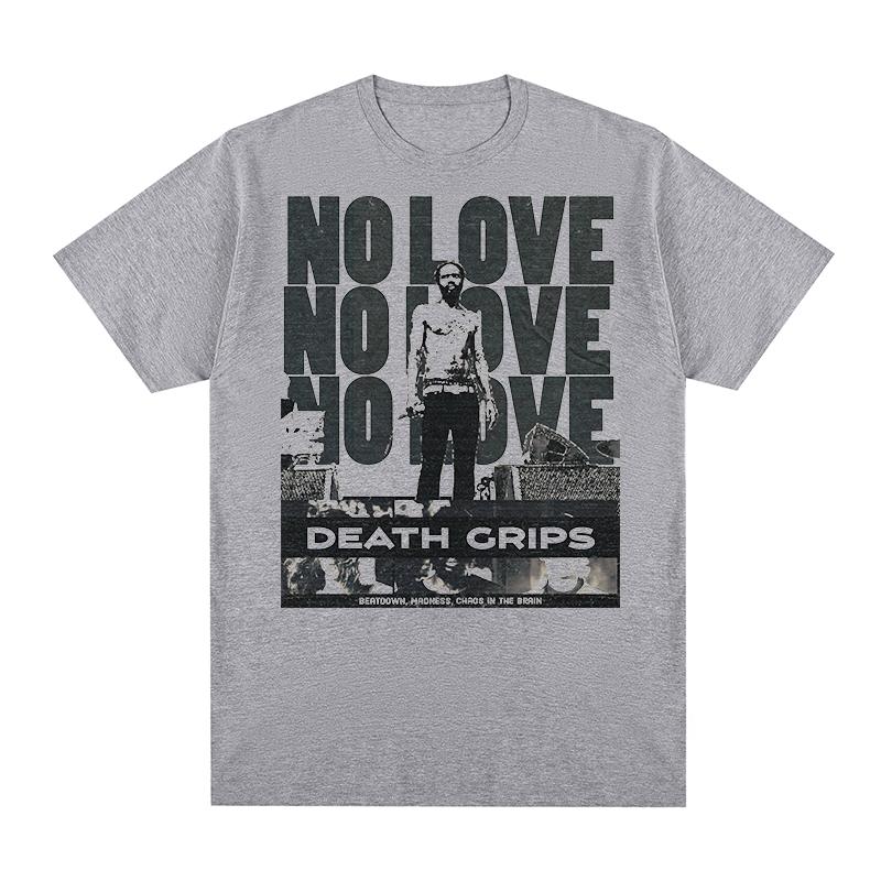 Death Grips No Love Vintage Tshirt Hip Hop Rap Rock Punk Cotton Men T shirt New Tee Tshirt Womens Tops