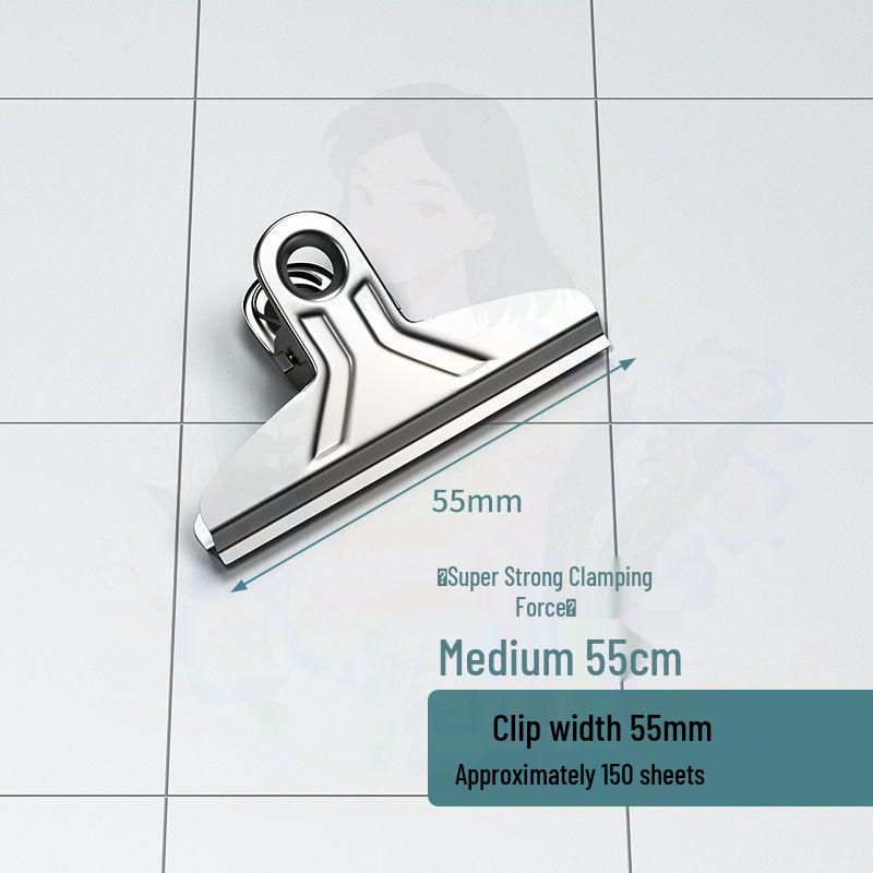 Extra Large Stainless Steel Money & Office Clip