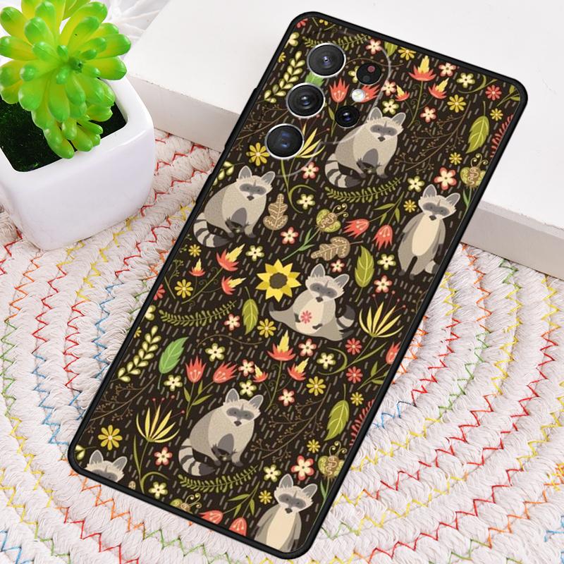 Wild Forest Animal soft TPU Phone Case For Samsung Galaxy note 10 pro S26 S25 S24 S23 S22 Ultra Plus S21 FE S20 Shockproof Cover