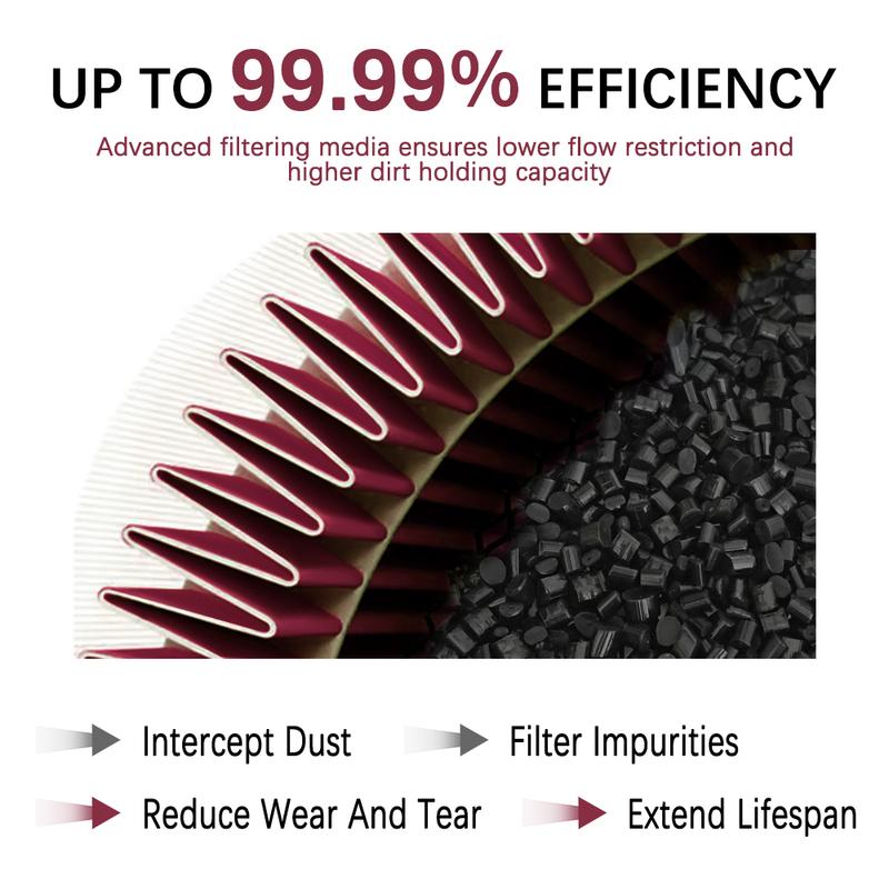 

Motorcycle Accessories Air Filter Cleaner Red Replacement Intake Element Universal For Harley Cafe Racer Bobber Custom