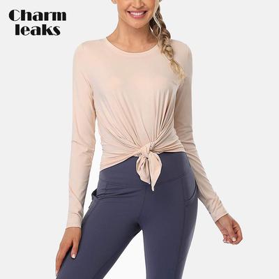 Long Sleeve Workout Shirts Yoga Tops for Women T Shirt Activewear Top Tankini Shirt Top
