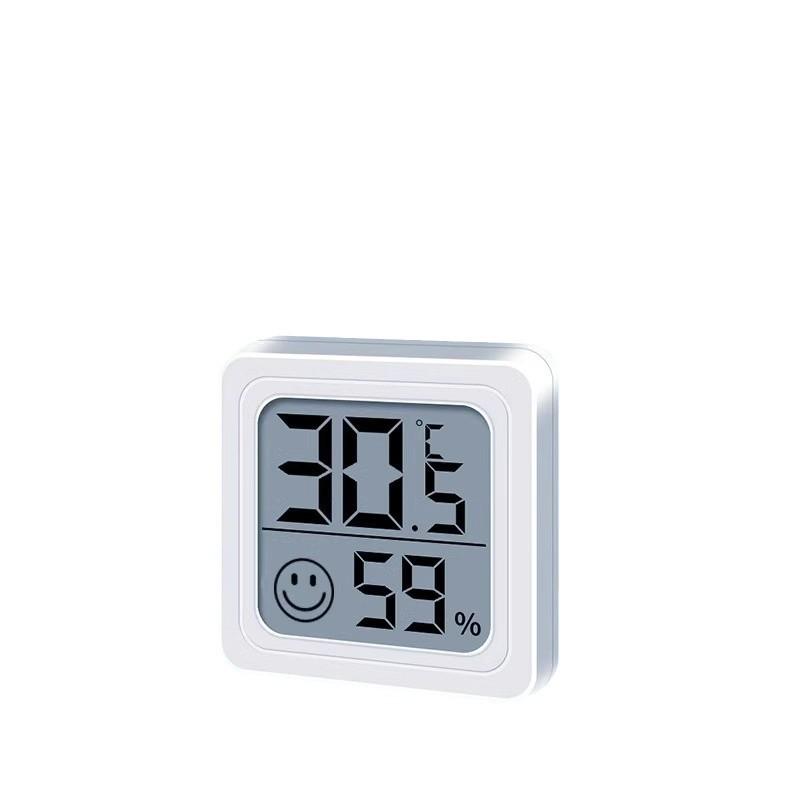 High-Precision Electronic Wall-Mounted Indoor Thermometer & Hygrometer for Baby Rooms & Fridges