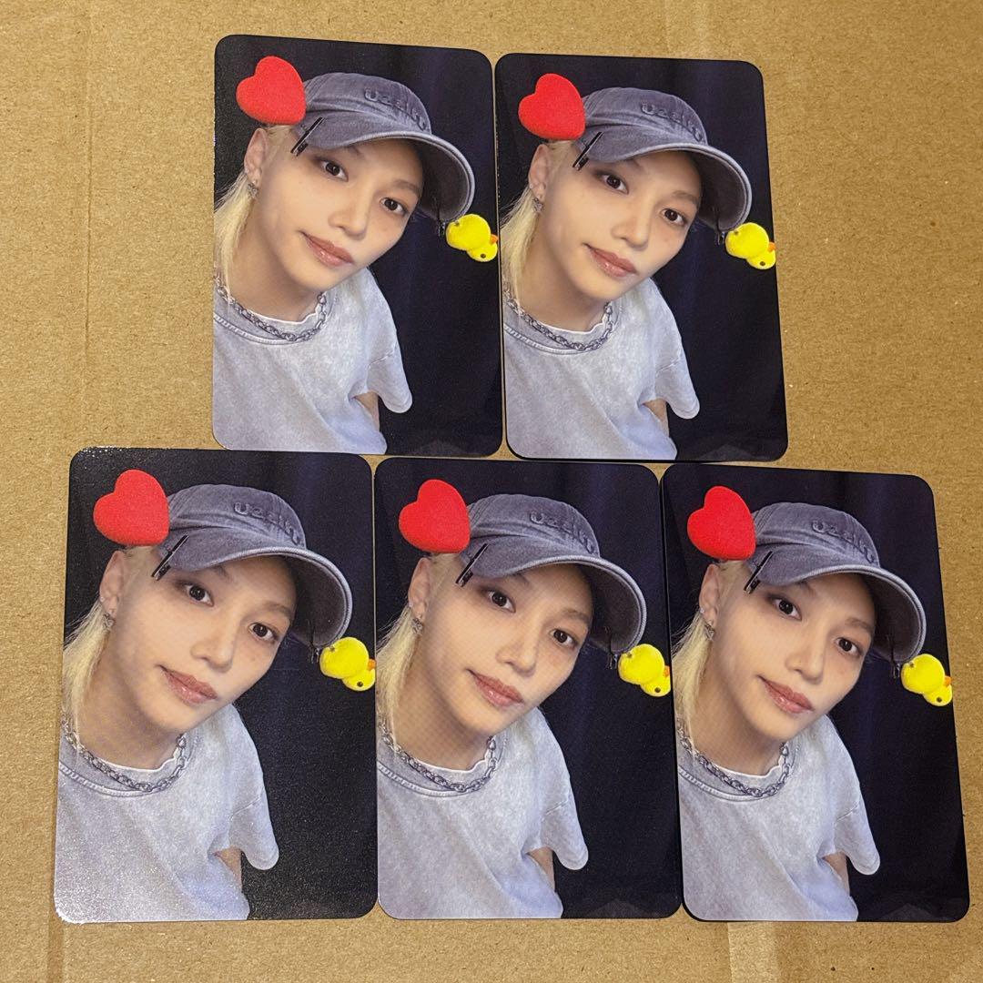 

[USED] Felix Lakidro Trading Cards 5-Piece Pop-Up Karma Stray Kids