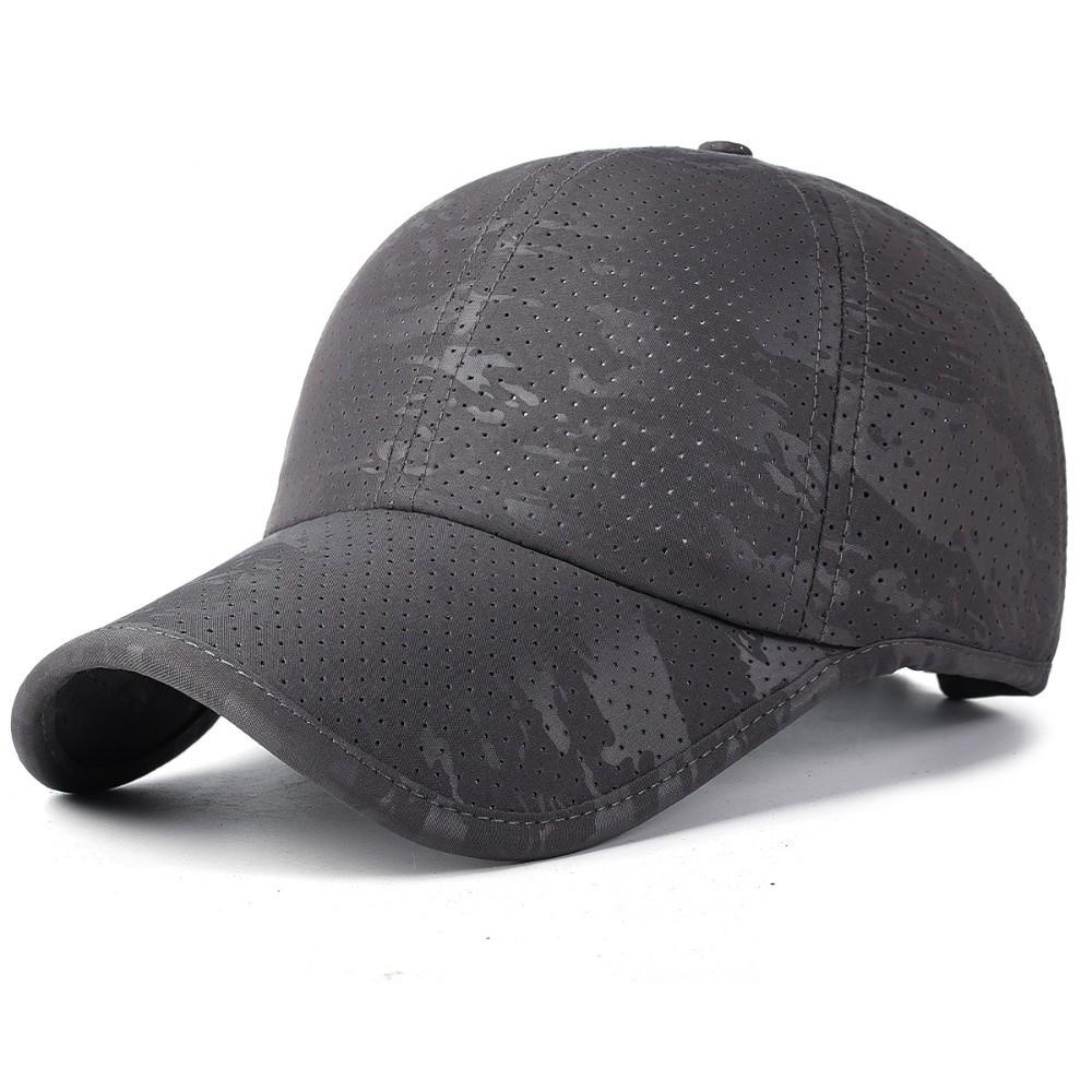 Breathable Perforated Summer Sun Hat Sun Protection Travel Sports Hat  For Women Men