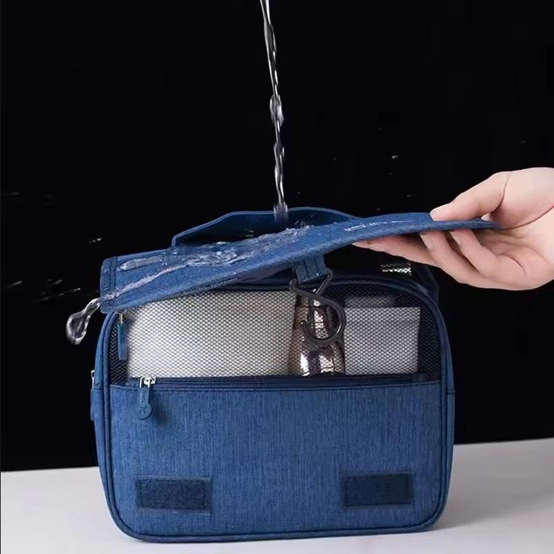 Travel Makeup Bag High Quality Toiletries Storage Pouch Waterproof Travel Make Up Organizer Bathroom Wash Bag With Hook