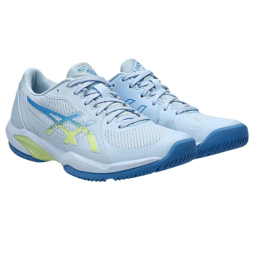 Asics Solution Swift FF 2 Comfortable Durable Low-Top Tennis Shoes Women Sneakers Blue 1042A265-400