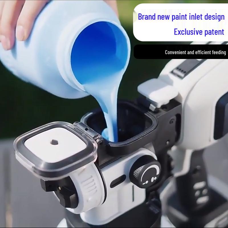 In-Stock Electric Spray Gun with LED Light & Detachable Disinfection Feature