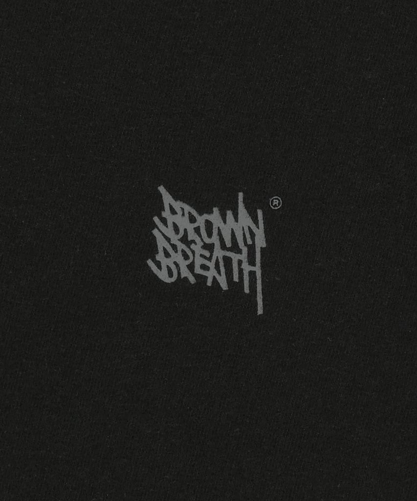 BROWNBREATH Paisley Tag Tee - Black