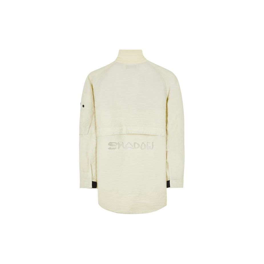 STONE ISLAND Shadow Project Series Ss23 Stand Collar Left Sleeve Hidden Logo Badge Zip Front Long Sleeve Shirt Men Shirts 781910522-V2035