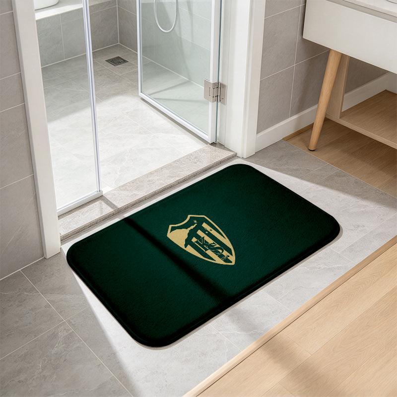 Kocaelispor Kulb Flannel Kitchen Mat Christmas Soft Area Rug Non Slip Floor Carpet Home Decoration