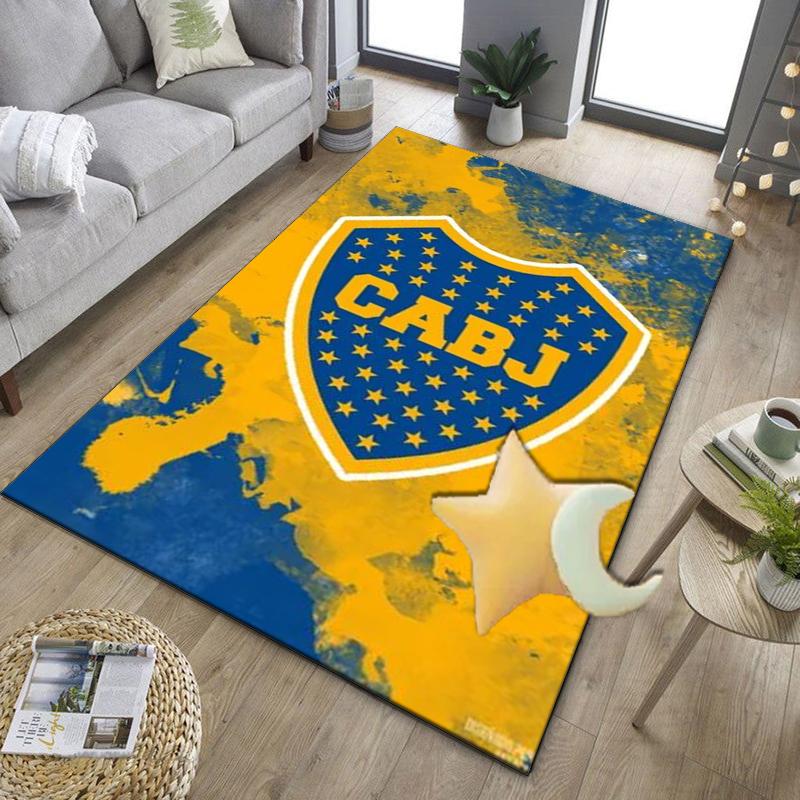 Football Club Emblem Office Rug Chair Mat, Game Carpet, Suitable for Front Door, Bedroom, Living Room, Desk, Holiday Gift