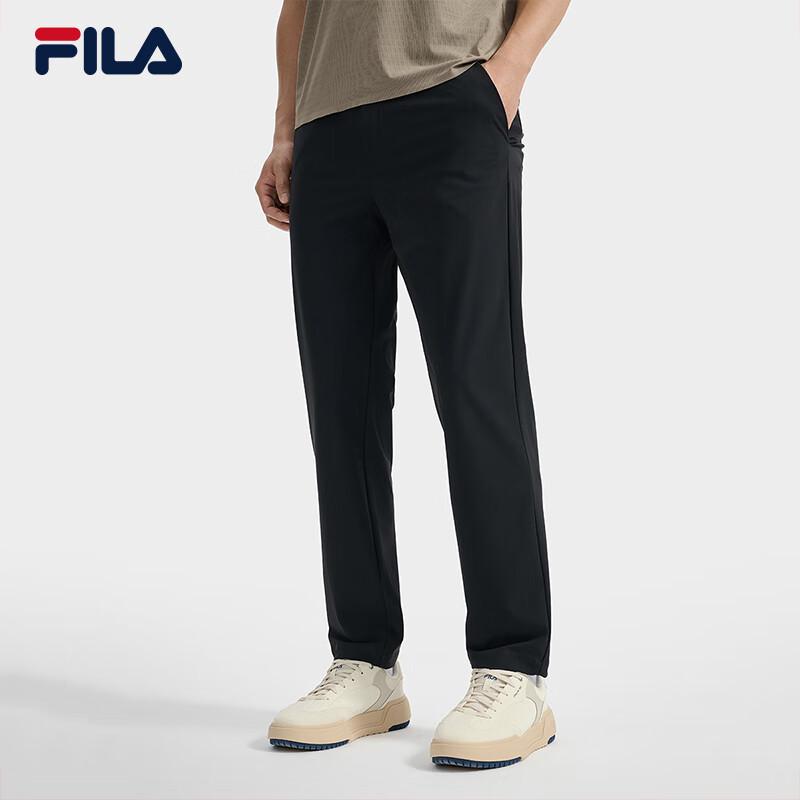 Fila Men's Cool-Touch Knit Straight-Leg Trousers