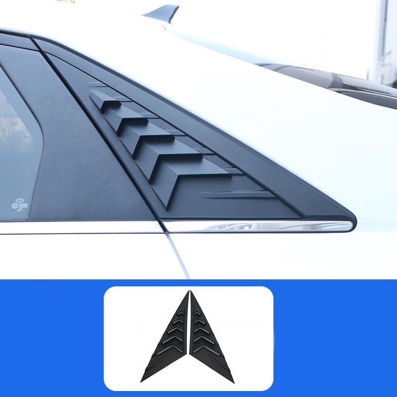 For Hyundai Seventh Generation Elantra 2025 Rear Window Shutter Cover Trim Sticker Car Triangle Air Outlet Exterior Stickers