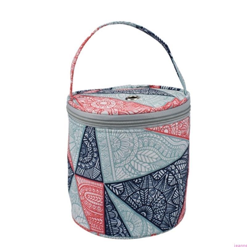 Wool Bag Storage Organizer Yarn Storage Bag Knitting Bag Portable Yarn Holder Carry Case Crafts Storage for Crochet Hook