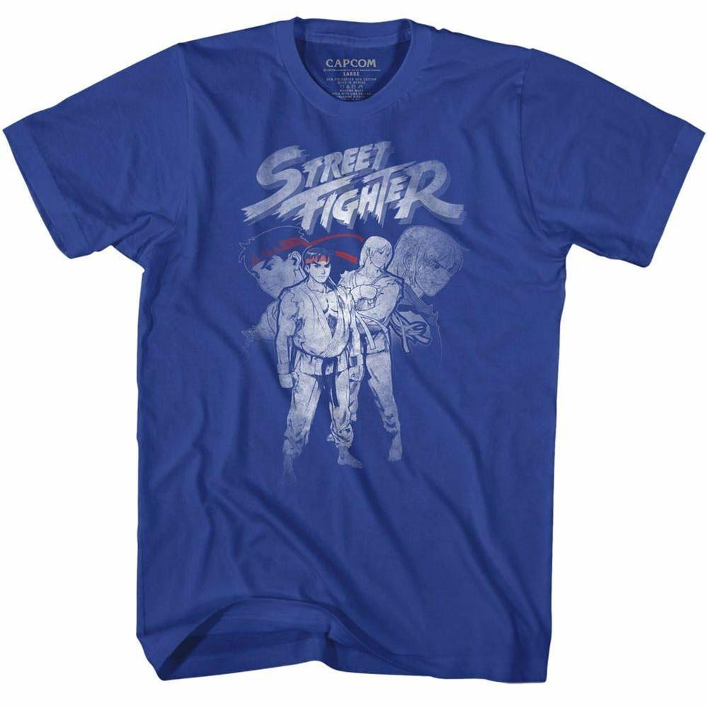 Street Fighter Sfk&R Royal Adult T-Shirt Unisex T-Shirt