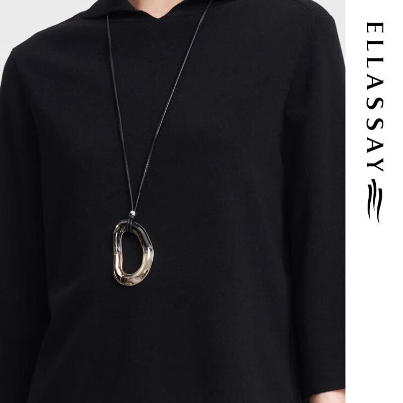 ELLASSAY Women's Slit Knit Two-Piece Set