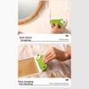 Durable Silicone Squeegee Cartoon Bear Versatile Water Scrubber Water Puer Glass Cleaner Tool for Batoom Toilet Desktop