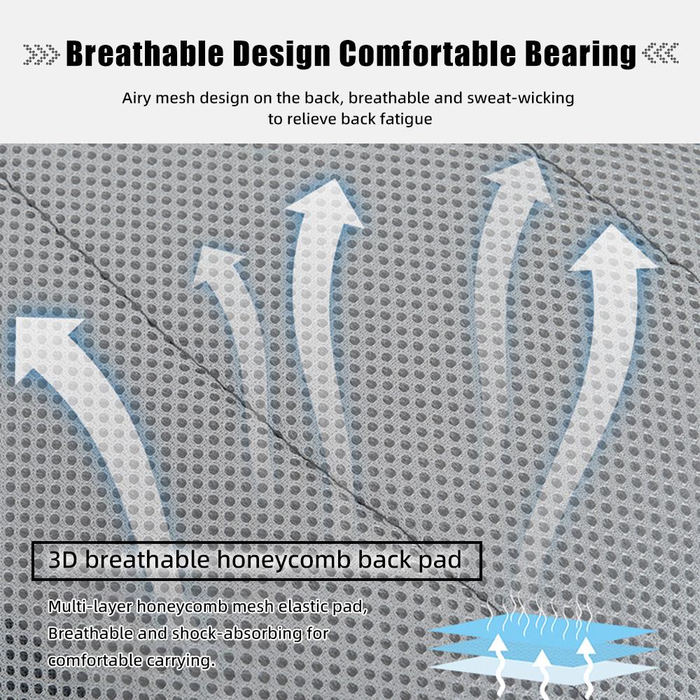 Rucsac pentru drumeții în aer liber 20L Rucsac de camping rezistent la apă pentru bărbați și femei, ușor pliabil