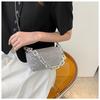 Trendy Spring Summer Women's Bag - Personalized Colorful Diamond Chain Shoulder Crossbody Bag