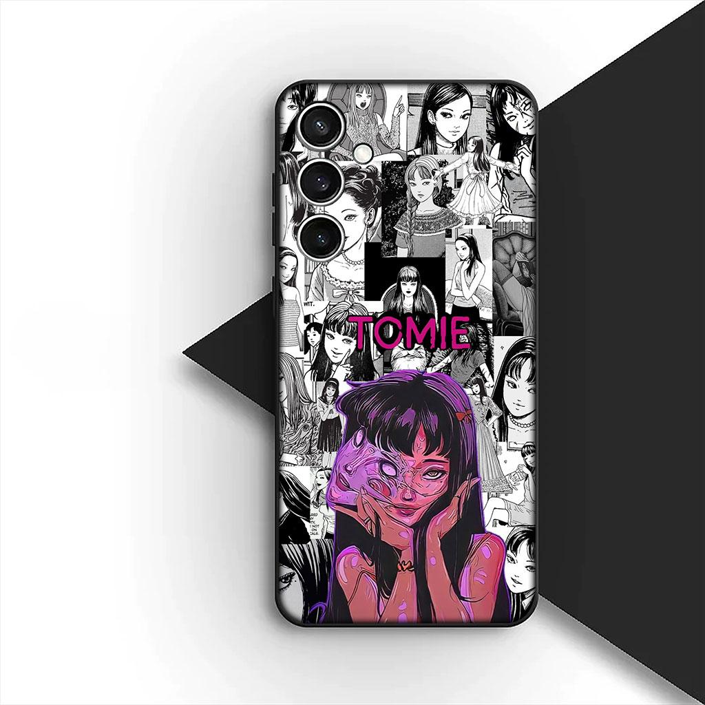 Serietidningar Junji Tomie Ito Kollektion Silikon Mobilskal till Apple iPhone 17 Air 12 13 Pro Max Mini ProMax 7 + 8 Plus Mjukt Skal